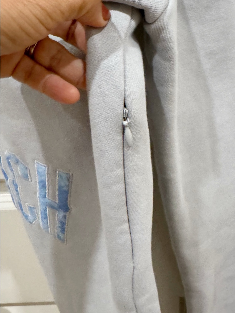 Hoodrich Light Gray Track Joggers with Logo size XS UK brand - Picture 9 of 9